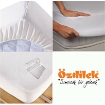 Özdilek 100X200 Tek Kişilik Sıvı Geçirmez Fitted Alez Kenarla...