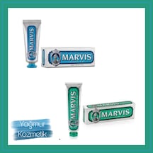 Marvis Aquatic Mint Diş Macunu 85 ML + Marvis Classic Mint Diş Macunu 85 ML