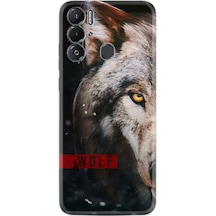 Tecno Pova Neo Kilif Silikon Desen Wolf Eyes 1758 557179668