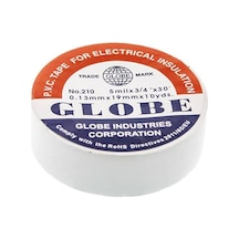 Globe Beyaz Elektrik İzole Bant