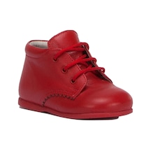 Kids Chiquitin Ilk Adım Unisex Çocuk Deri Ayakkabı 18-23 Kırmızı Deri - Kırmızı Kırmızı