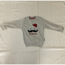 Egişbaby Erkek Üst Delikanlım Sweat 12 - 18 Ay Gri