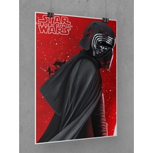 Star Wars Poster 45x60cm Yıldız Savaşları Darth Vader Afiş - Kalın Poster Kağıdı Dijital Baskı
