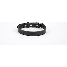 Deri El Yapımı Köpek Boyun Tasması 1,5x20-26 Cm Siyah - Cole-300422 Çok Renkli