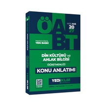 Yediiklim Yayınları 2027 Meb Ags Öabt Din Kültürü Ve Ahlak Bilgisi Öğretmenliği Konu Anlatımı