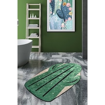 Bıg Cactus 80X120 Cm Banyo Halısı, Paspas