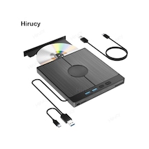 Dvd 3.0 Yazıcı 7 Girişli Usb Tip-c Harici Cd/dvd Sürücü Windows Mac Ve Laptop Fonksiyonlu Uyumlu