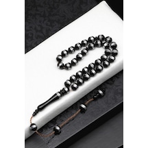 İşlemeli Kuka Ağacı Tesbih 7 X 8 Mm Özel Kesim - T-1863