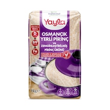 Yayla Osmancık Yerli Pirinç Ve Zenginleştirilmiş Pirinç Ürünü D+b9+fe 1 Kg