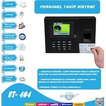 PARMAK İZİ PERSONEL TAKİP SİSTEMİ PROGRAM KURULUM DAHİL