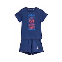 Adidas Bebek Mavi Şortlu Takım I Mrvl Sm T Set Jz7676