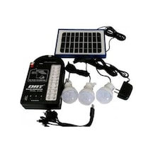 Güneş Enerjili Solar Aydınlatma Sistemi Enerjili Lamba Da