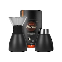 Kahve Makinesi, Yalıtımlı, Yakl. 90 Ml, Siyah Çift Duvarlı Vakum, Paslanmaz Çelik Filtre, 12 Saate Kadar Sıcak Tu Diğer