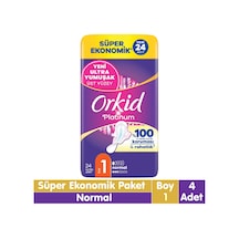 Orkid Platinum Normal Ped Süper Ekonomik Paket 24x4 96 Adet