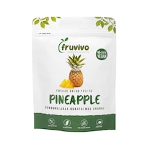 Dondurularak Kurutulmuş Ananas 20 Gr, %100 Vegan, Glutensiz
