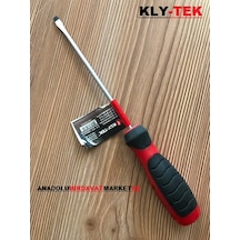 Klytek Düz Tornavida İnce Uçlu Düz Tornavida 4x125 MM