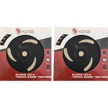 Adige Elmas Uçlu Daire Testere 255mm X 40t 460 Gr 2 Adet