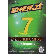 7. Sınıf Enerji Matematik 7 + 7 Deneme Sınavı -  Palme Eğitim