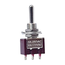 Ic-142 Toggle Switch Yaylı On-off-mom Kaliteli Ø6mm Mts-113