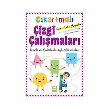 Çıkartmalı Çizgi Çalışmaları Renk Ve Şekillerle İlgili Aktiviteler - Rxlu-595291