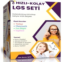 Hızlı-kolay Lgs Seti 4 Süper Özet Kitap