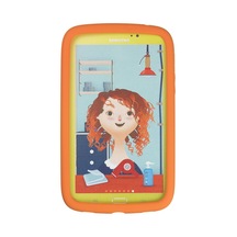 Ef-pt210ıoegww Kids Grip Kılıf Kit Galaxy Uyumlu Tab 3 Kids 7.0 Turuncu
