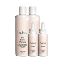 Hairxr Dht Blocker Saç Bakım Şampuanı 150 Ml X 2 Adet + Saç Besleme Güçlendirme Serum 30 Ml X 2 Adet