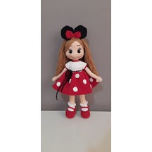 Minnie Mouse Elbiseli Bebek
