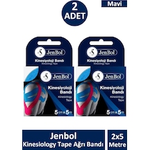Jenbol Kinesiology Tape  Bandı 5 Cm X 5 M - 2 Adet