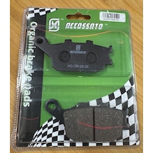 Honda Transalp 750 750 2024 Accossato Organik Arka Fren Balatası Agpp88or