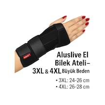 Aluslive Lüx Büyük Beden El Bilek Ateli Sağ Sol Kullanılabilir 3xl