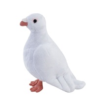 Neco Plush Güvercin 30cm Peluş Oyuncak Beyaz