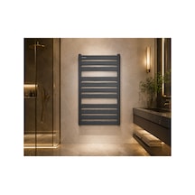 Alüminyum Mat Gri 50x110 Petsa Slim Havlupan