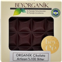 Organik Çikolata Artizan%100 Bitter 40 G