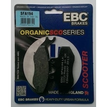 Ebc Sfa194 2006-2011 Peugeot Satelis 125 Uyumlu Ön Fren Balatası Ajp Caliper