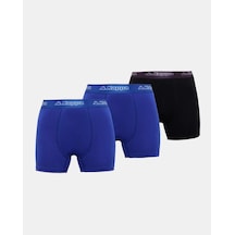 Kappa Logo Fuego 3 Pack Erkek Lacivert-siyah Slim Boxer