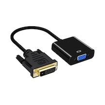 Pm-18636 Dvı-d 24+1 Erkek To Vga Dişi Çevirici Adaptör Kablo