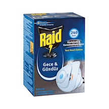 Raid Gece & Gündüz Sivrisineklere Karşı Elektro Isıtıcı + Yedek