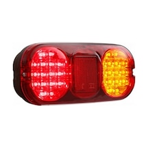 12V Stop Lambasi (Ledli) (Soketli) (200*92*59) Iş Makinasi