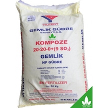 GeMLik 20 20 0 Kompoze Gübre 50 KG
