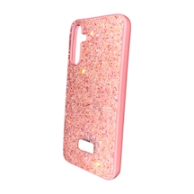 Samsung Galaxy A15 Yıldız Tozu Premium Pembe Silikon Kılıf