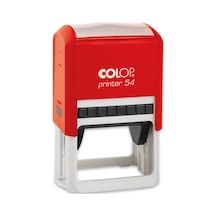 Colop Prınter 54 Kırmızı Kasa Siyah Keçe - 40 x 50 MM