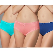 Doreanse Kadın Polyamid 3'Lü Fiyonk Slip Külot 7157