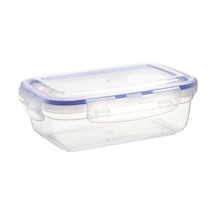 Asude Asd063 500 Ml Dikdörtgen Sızdırmaz Şeffaf Saklama Kabı Çok Renkli