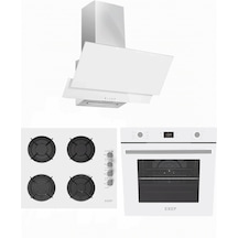 Exep Plus Line EF-260 - EO-320 - ED-401 Beyaz Ankastre Set