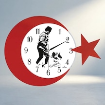 Şık Tasarımlı Duvar Saati Akrilik Kasa Ofis İçin