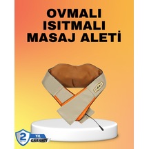 Kas Ağrılarına İyi Gelen Ovmalı Isıtmalı Boyun Omuz Bel Masaj Aleti Çok Renkli