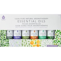 Pursonic Aromathrapy Essential Oils 6 x 10 ML