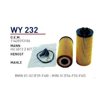 WUNDER WY232 YAĞ FİLTRESİ - BMW X1-X2 (F39-F48) - MINI III (F54-F