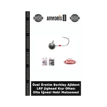 Özel Üretim Berkley Ajident Lrf Jighead Kıyı Oltası Olta İğnesi Hobi Malzemesi 0.8gr-5lı Paket